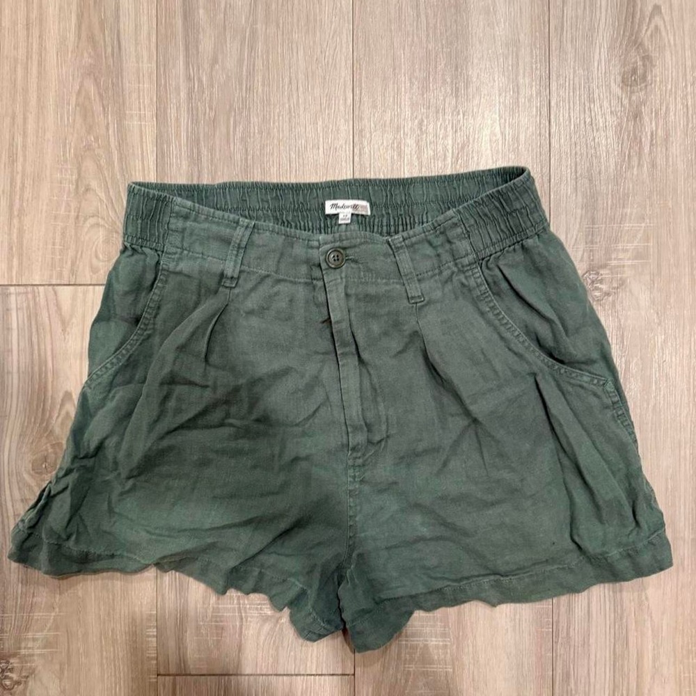 Madewell Green Shorts